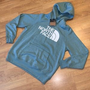 NWT The North Face Half Dome Hoodie, Green, Medium
